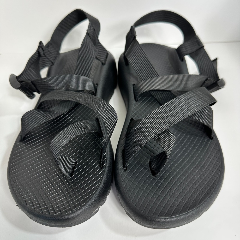 Chaco Sandals Womens 9 Black Z/2 Adjustable Strap Classic Water Shoe w/ Toe Loop - Picture 2 of 13